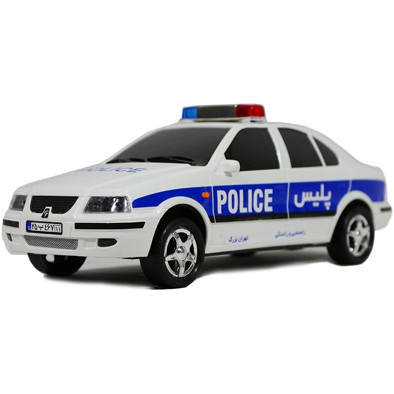 ماشین اسباب بازی سمند پلیس dorj toy