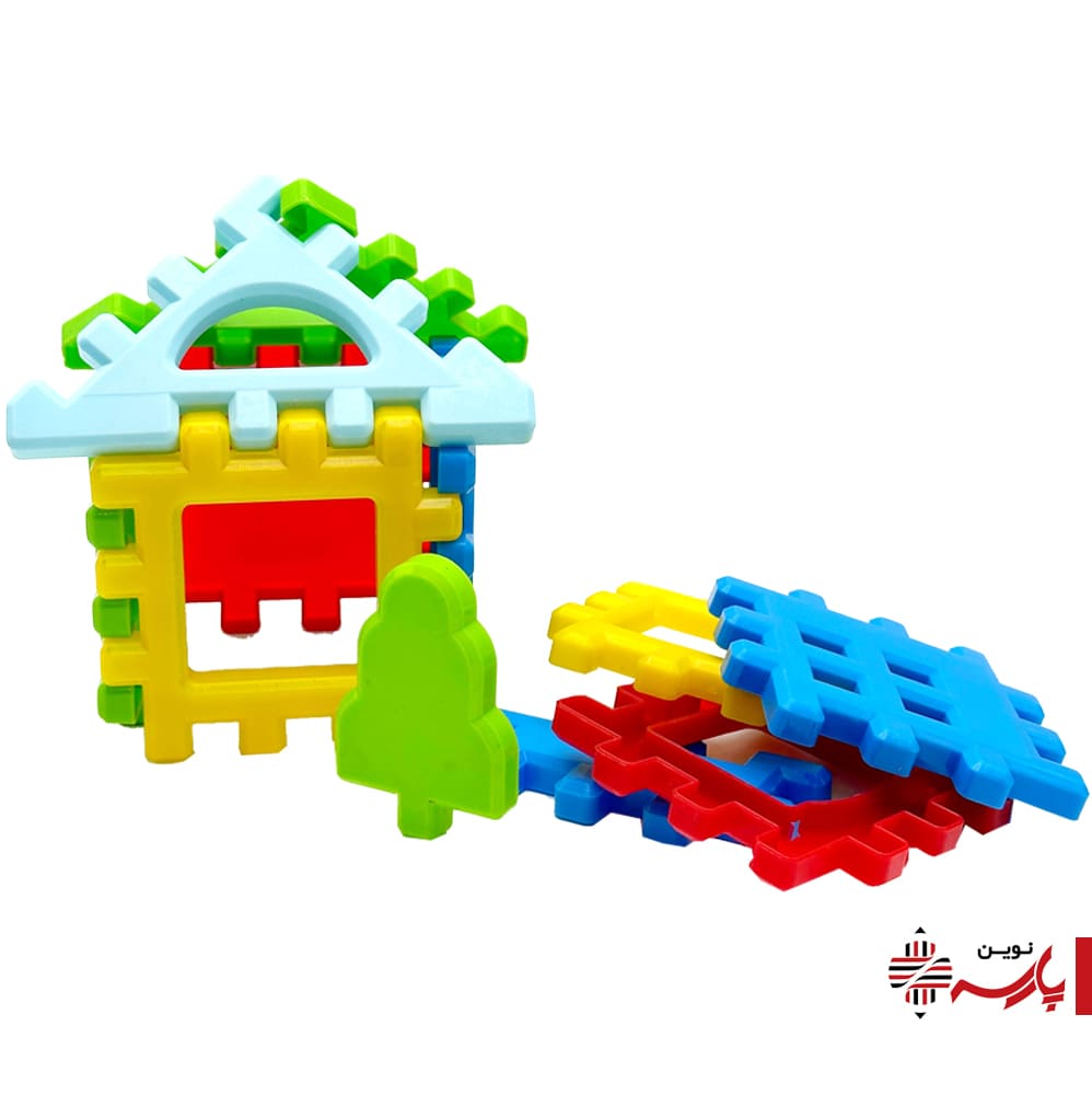 ساختنی مدل بلوک خانه سازی 72 قطعه