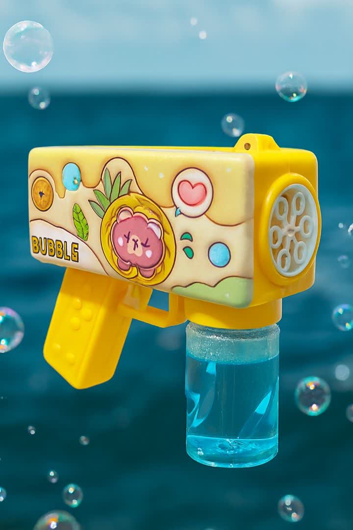 تفنگ حباب ساز مدل مخزن دار اتوماتیک چراغدار