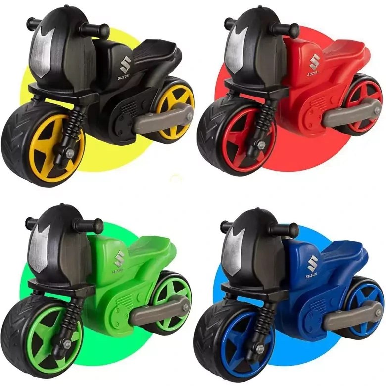 سه چرخه کودک تعادلی مدل موتور سوزوکی بزرگ