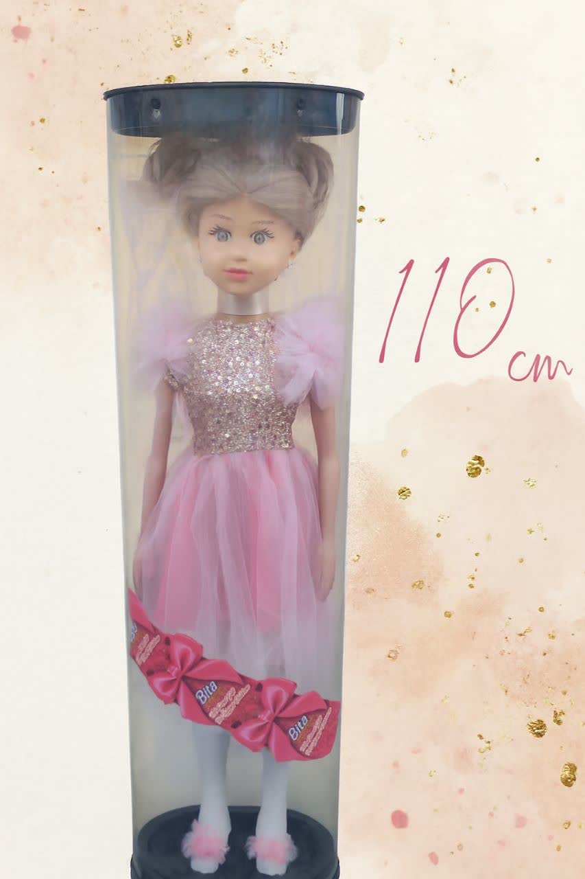 عروسک باربی بزرگ 110 سانتی متری مدل بیتا