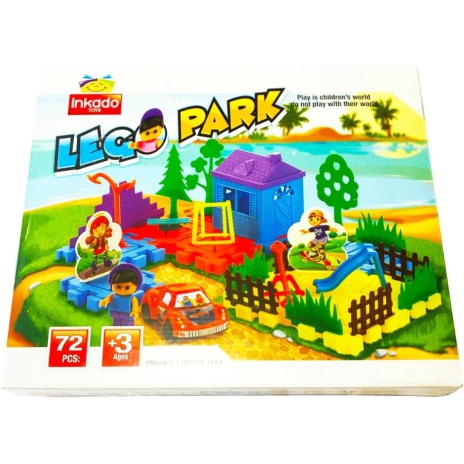 ساختنی مدل لگو پارک 72 قطعه اینکادو