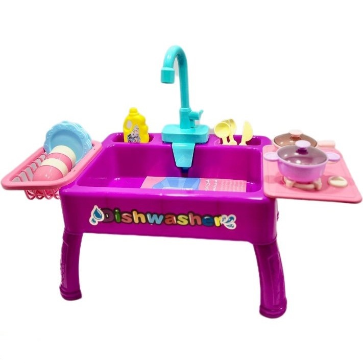 اسباب بازی سینک ظرفشویی پایه دار بزرگ و اجاق گاز